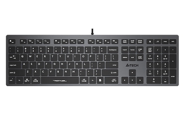 A4tech FX50 Scissor Switch Keyboard - Grey