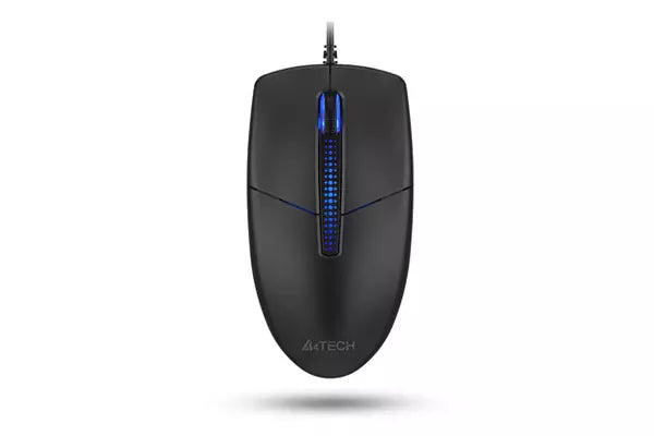 A4tech N-530S Illuminate Mouse - Black