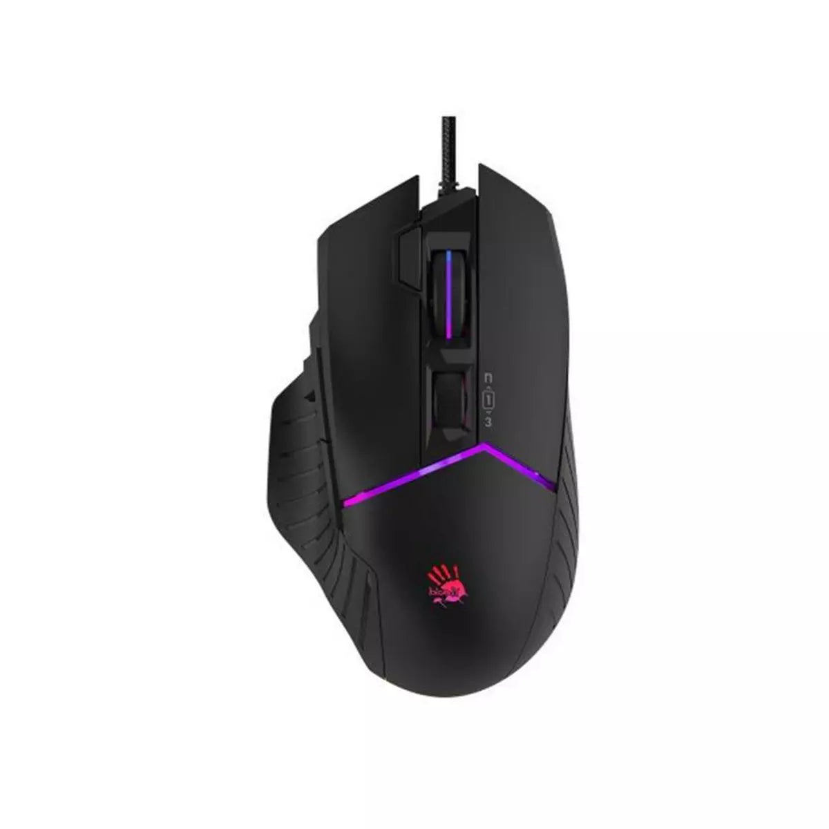 A4tech W95 Max Extra Fire Gaming Mouse - Black