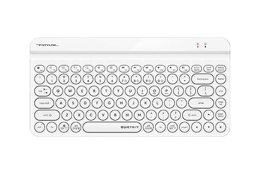 Buy A4tech FBK30 Bluetooth & 2.4G Wireless Keyboard White Vmart in Pakistan