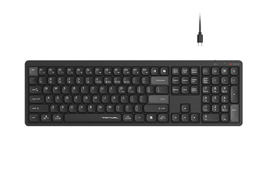 Buy A4tech FBX55C Bluetooth & 2.4G Wireless Keyboard Black from Vmart in Pakistan