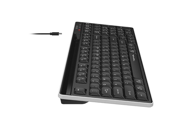 Buy A4tech FBX70C Bluetooth & 2.4G Wireless Keyboard Black Vmart in Pakistan
