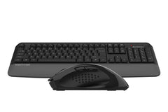 Buy A4tech FG2500S Plus 2.4G Power-Saving Wireless Comfort Desktop Set Grey Vmart in Pakistan