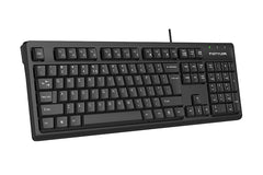Buy A4tech FKS12 Natural_A Multimedia Comfort Keyboard Black Vmart in Pakistan
