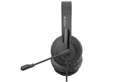 Buy A4tech HU-10 USB Headset Black Vmart in Pakistan