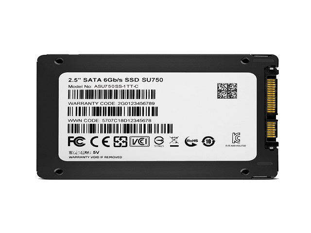 ADATA Ultimate SU750 3D-NAND 2.5″ SATA III Solid State Drive – 256GB