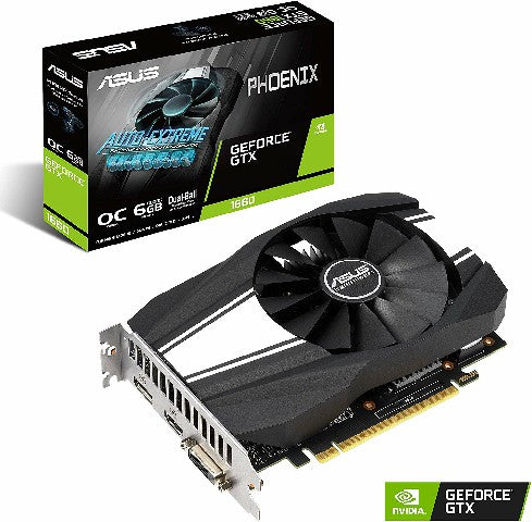 ASUS Phoenix GeForce PH-GTX1660 6GB Graphics Card