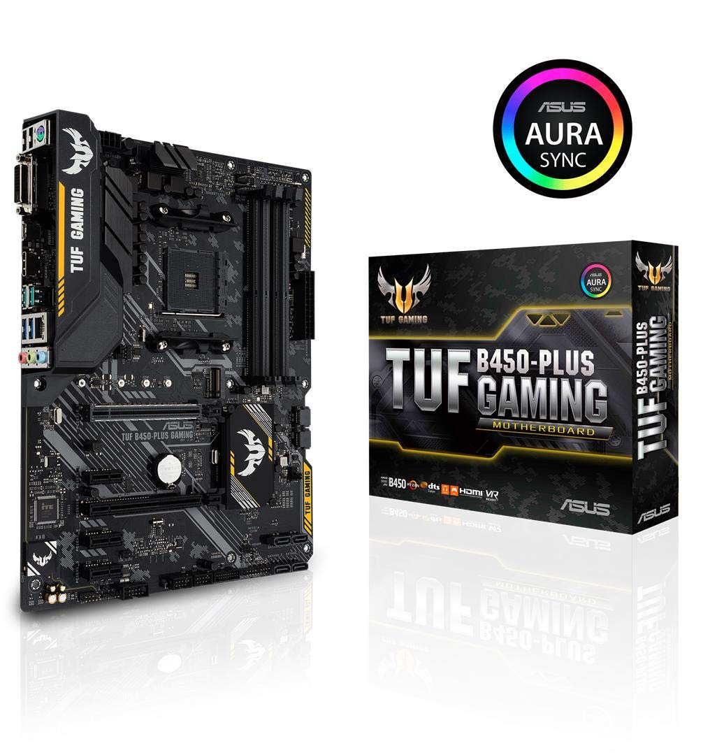 ASUS TUF B450-Plus Gaming Motherboard