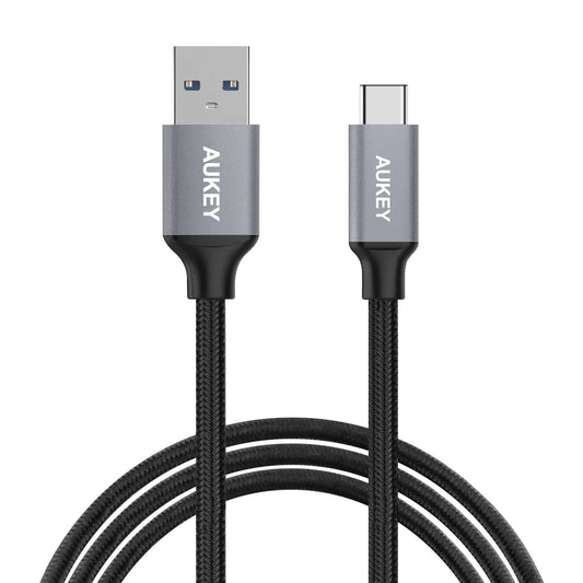 Buy Aukey Braided Nylon USB 3.0 A to C Cable (3.3ft) from Vmart in Pakistan