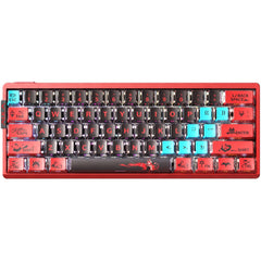 Buy AULA AG60 Max Wired Hall Effect Magnetic Gaming Keyboard Firefly Heat Sublimation Red Frostcore Switch Vmart in Pakistan