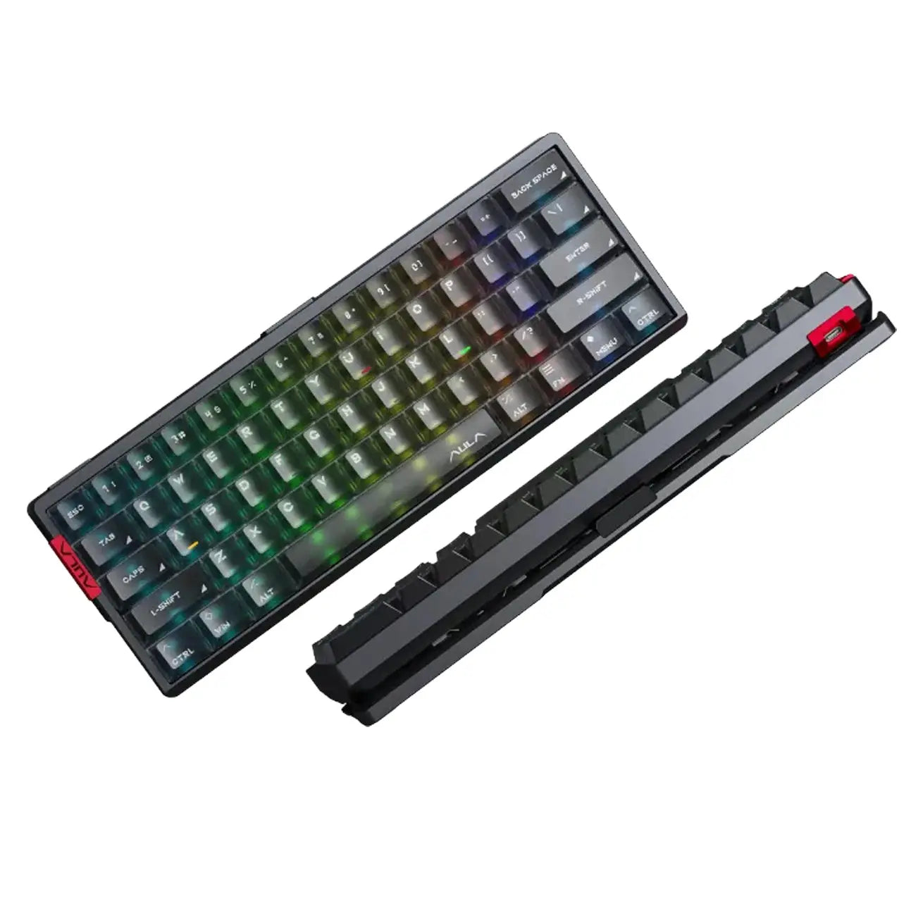 Buy AULA AG60 Pro Magnetic Switch Keyboard Black Frosted Vmart in Pakistan