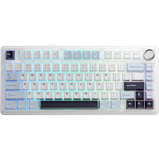 Buy AULA F75 Gasket Reaper Switch Wireless Keyboard White from Vmart in Pakistan