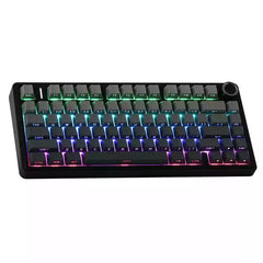 Buy AULA F75 Gasket Reaper switch Wireless keyboard Black/Grey from Vmart in Pakistan