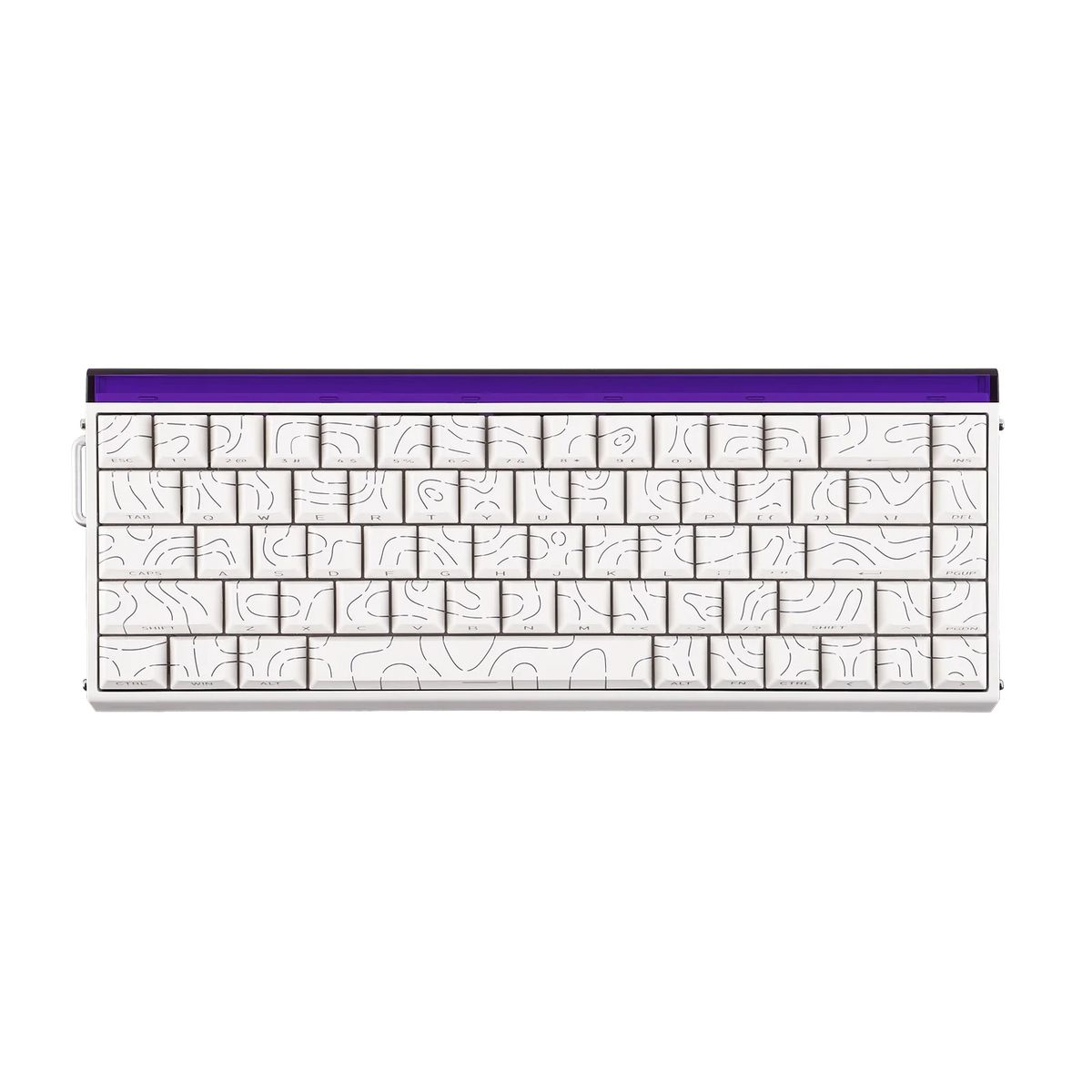 Buy AULA Hero 68 HE Wired Mechanical Keyboard Black King Magnetic Switch White contour from Vmart in Pakistan