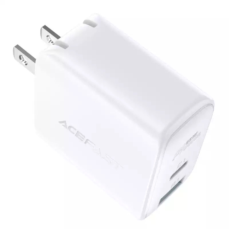 Acefast A7 Fast Charge Wall Charger PD32W (1xUSB-C+1xUSB-A) US