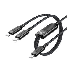 Acefast C5-11 USB-C to 2xUSB-C 100W Charging Data Cable