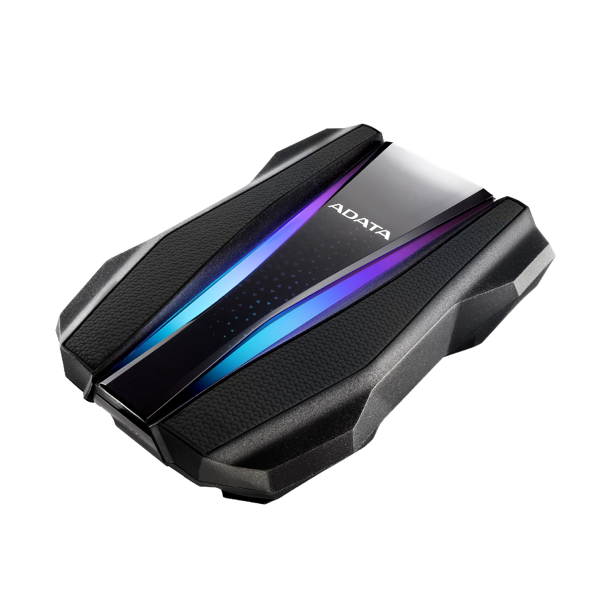 Adata HD770G RGB External Hard Drive 2TB - Black