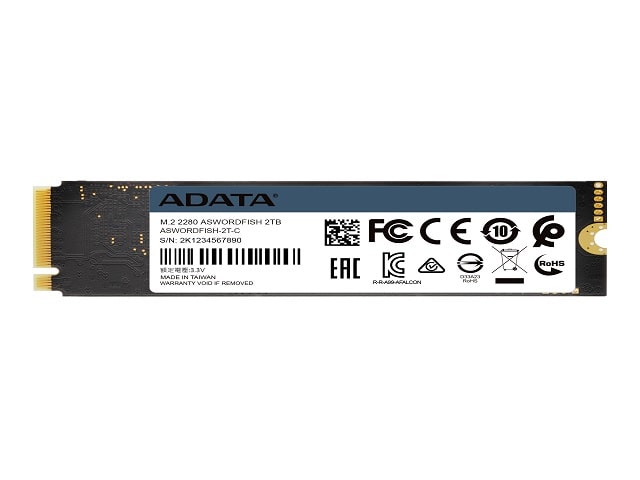 Adata Swordfish PCIe Gen3x4 M.2 2280 Solid State Drive - 250GB