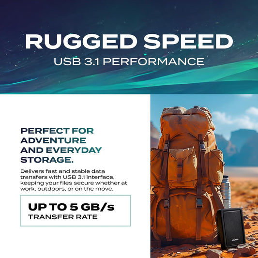 Buy Adata HD700 Pro External Hard Drive 1TB Black from Vmart in Pakistan