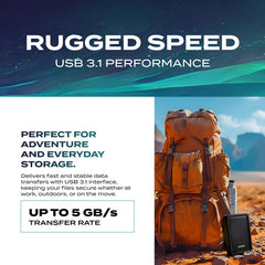 Buy Adata HD700 Pro External Hard Drive 1TB Black from Vmart in Pakistan