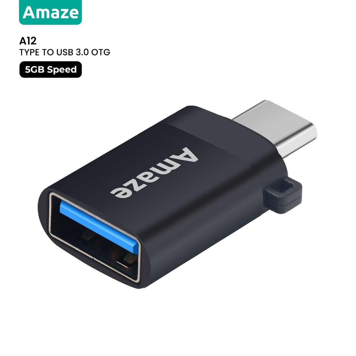 Amaze A12 Type C To USB 3.0 Mini OTG Adapter