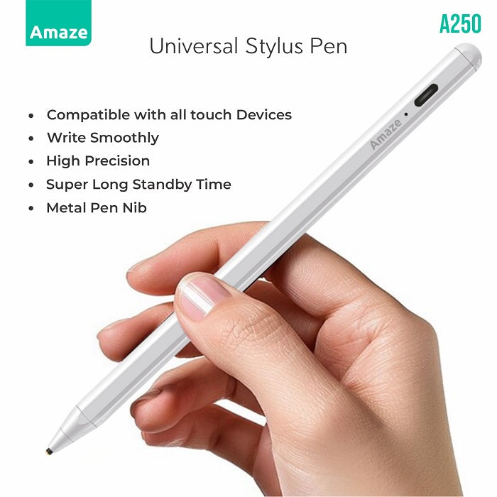 Amaze A250 Universal Stylus Pen White