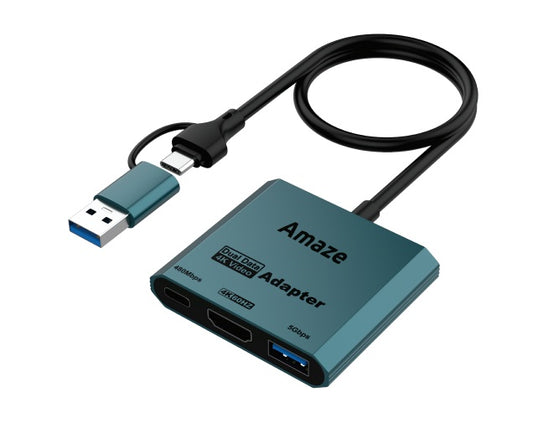 Buy Amaze A315 Type C + USB to 3 in 1 Hub from Vmart in Pakistan