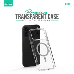 Buy Amaze A1011 Premium Transparent MagSafe Case For iPhone 17 from Vmart in Pakistan