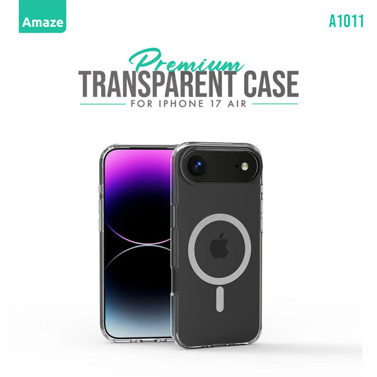 Buy Amaze A1011 Premium Transparent MagSafe Case For iPhone 17 from Vmart in Pakistan