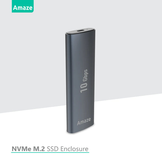 Buy Amaze A222 Aluminum Alloy Nvme M.2 SSD Enclosure 10GBPS from Vmart in Pakistan