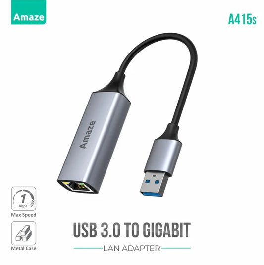 Buy Amaze A415s USB 3.0 To Gigabit Ethernet Adapter from Vmart in Pakistan