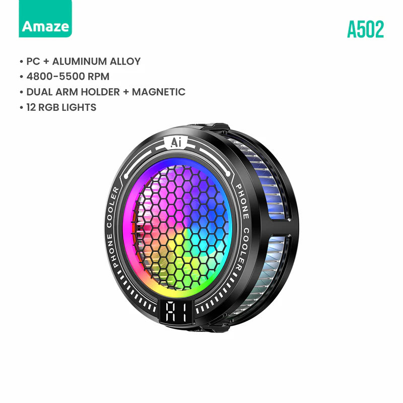 Buy Amaze A502 Snow Core Ai Mobile Cooling Radiator from Vmart in Pakistan