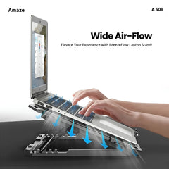 Buy Amaze A506 6 Fan Laptop Cooling Pad from Vmart in Pakistan