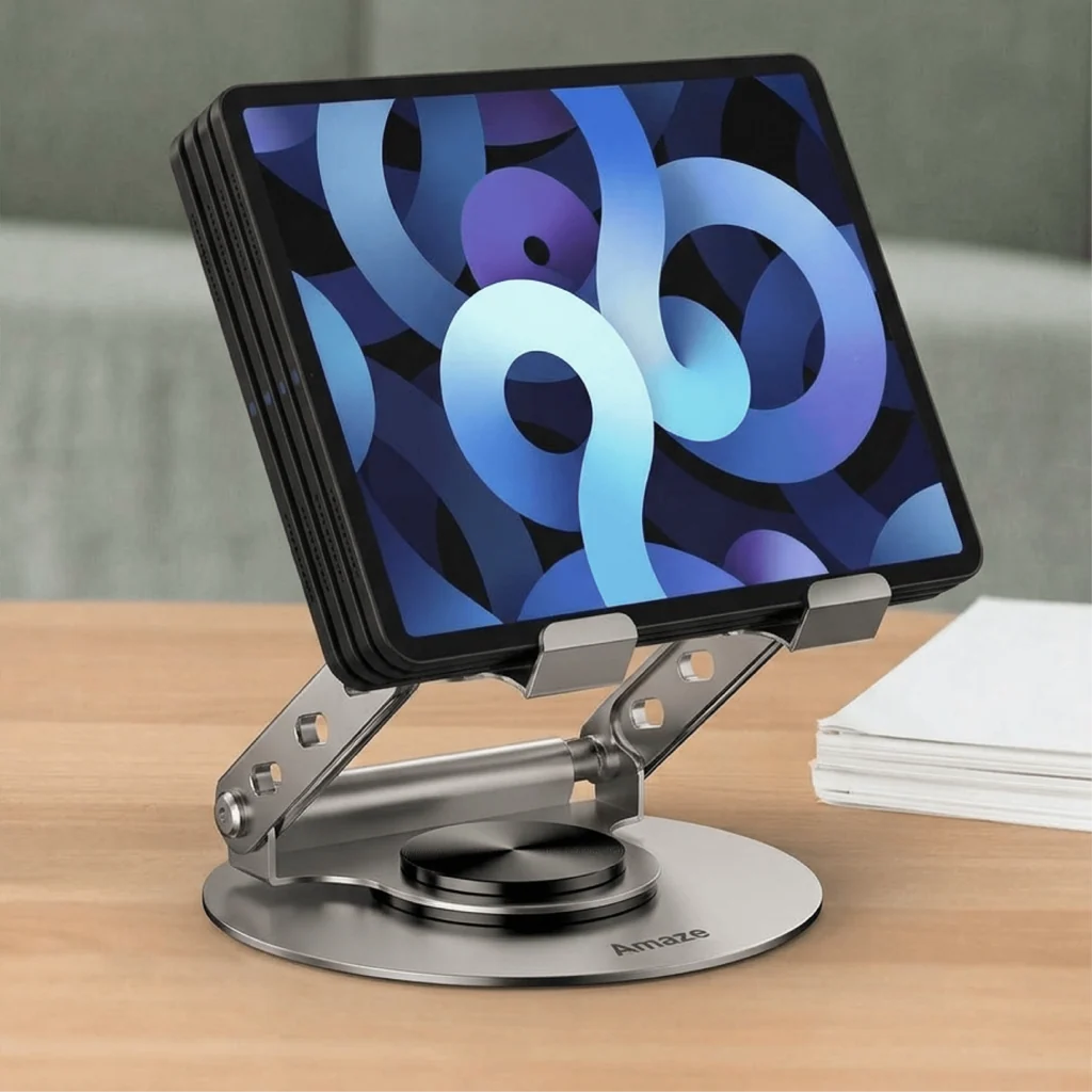 Buy Amaze A550 Metallic 360° Rotational Tablet Stand from Vmart in Pakistan