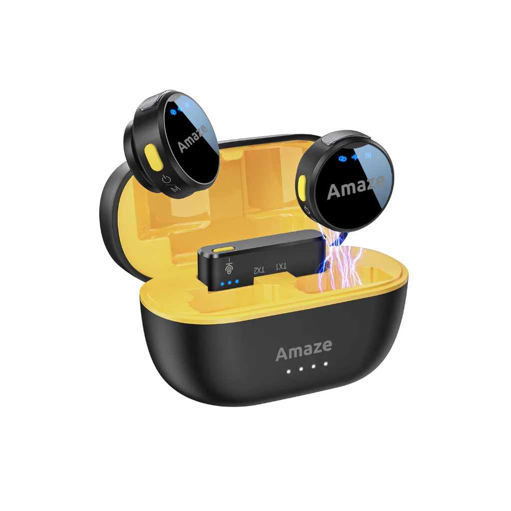 Buy Amaze A680 Streamify Active Noise Cancellation Wireless Microphone from Vmart in Pakistan