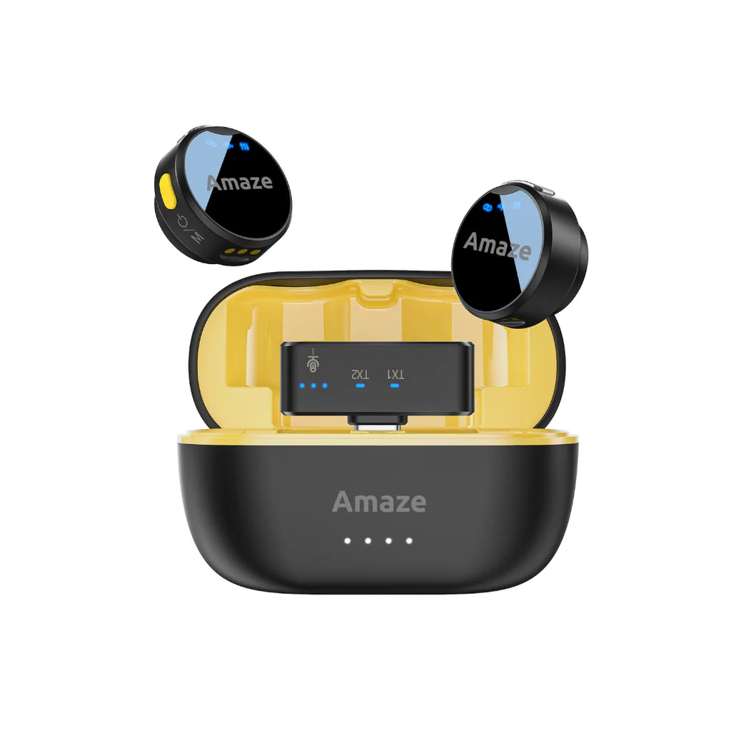 Buy Amaze A680 Streamify Active Noise Cancellation Wireless Microphone from Vmart in Pakistan