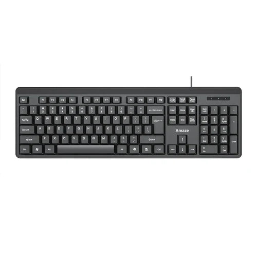 Buy Amaze A732 Probus Super Smooth Ergonomic Wired Keyboard from Vmart in Pakistan