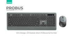 Buy Amaze A745 Probus Palm Comfort Wireless Keyboard & Mouse Combo from Vmart in Pakistan
