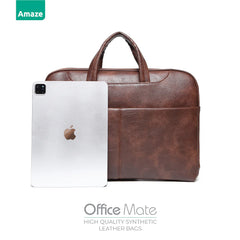 Buy Amaze A920 Office Mate Synthetic Leather Bag from Vmart in Pakistan