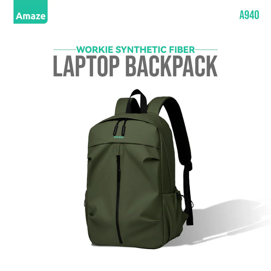 Amaze A940 Workie Synthetic Fiber Laptop Backpack