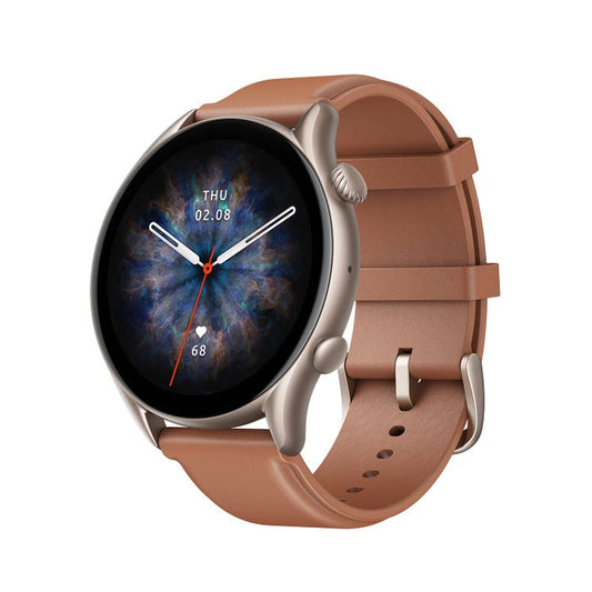 Buy Amazfit GTR 3 Pro Smartwatch - Brown Leather from Vmart in Pakistan