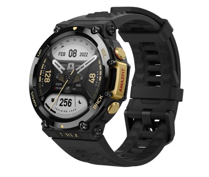 Amazfit T-Rex 2 Smart Watch - Astro Black &amp; Gold