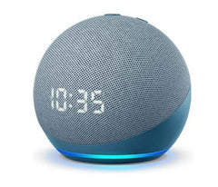 Amazon Echo Dot (4th Gen) Smart Speaker with Clock - Twilight Blue