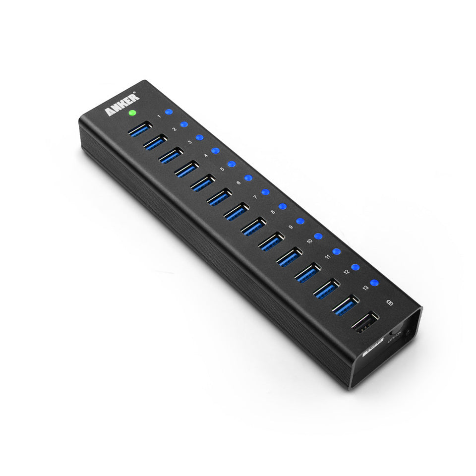 Anker USB 3.0 Aluminum 13+1 USB Ports Hub