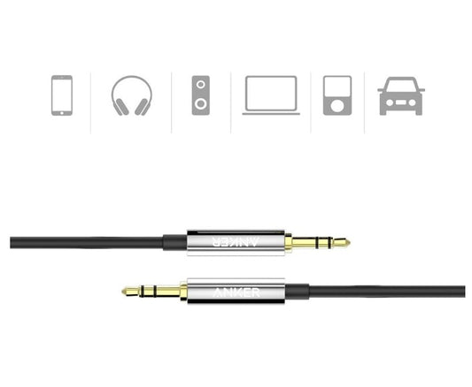 Buy Anker 3.5mm Male To Male Audio Cable from Vmart in Pakistan