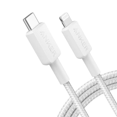 Anker 322 USB-C to Lightning Cable 6ft White