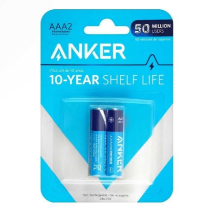 Anker AAA Alkaline Batteries 2 Pack