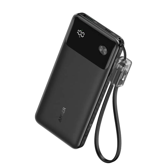 Buy Anker Power Bank Powercore 10000mAh 22.5W Portable Charger with USB C Lanyard Cable from Vmart in Pakistan