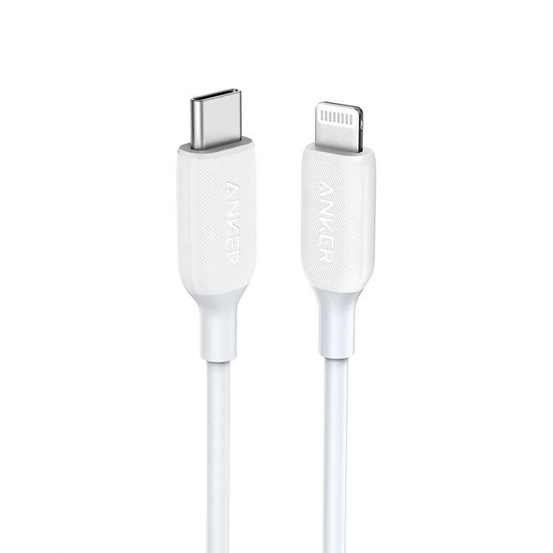 Anker PowerLine III USB C to Lightning (1.8m/6ft) - White