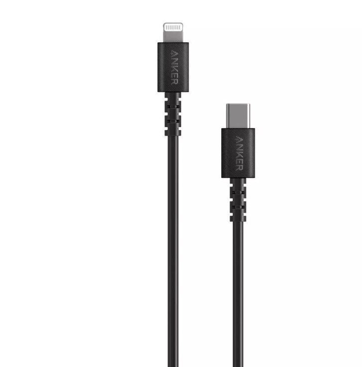 Anker PowerLine Select USB-C To Lightning 3ft (Black)